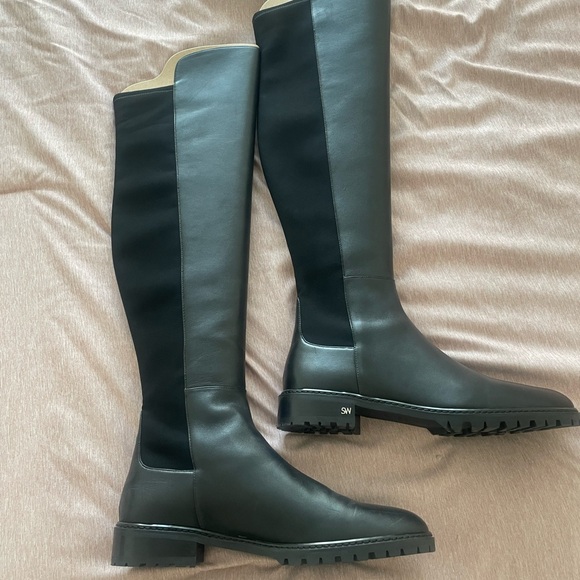 Stuart Weitzman Black Over the Knee Boots - Picture 7 of 8